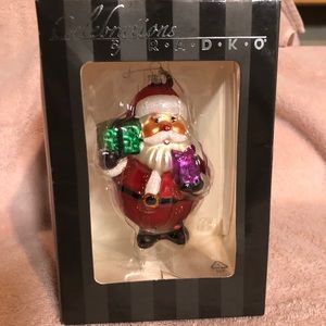 Radko Santa Christmas Ornament